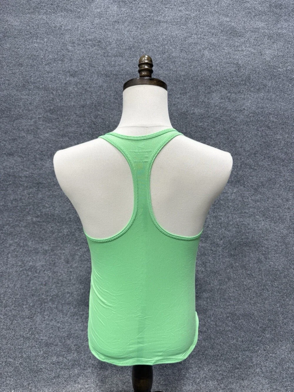 Nike Zoom Cool Womens Small Green Racerback Running Tank Top Dri Fit Athletic
